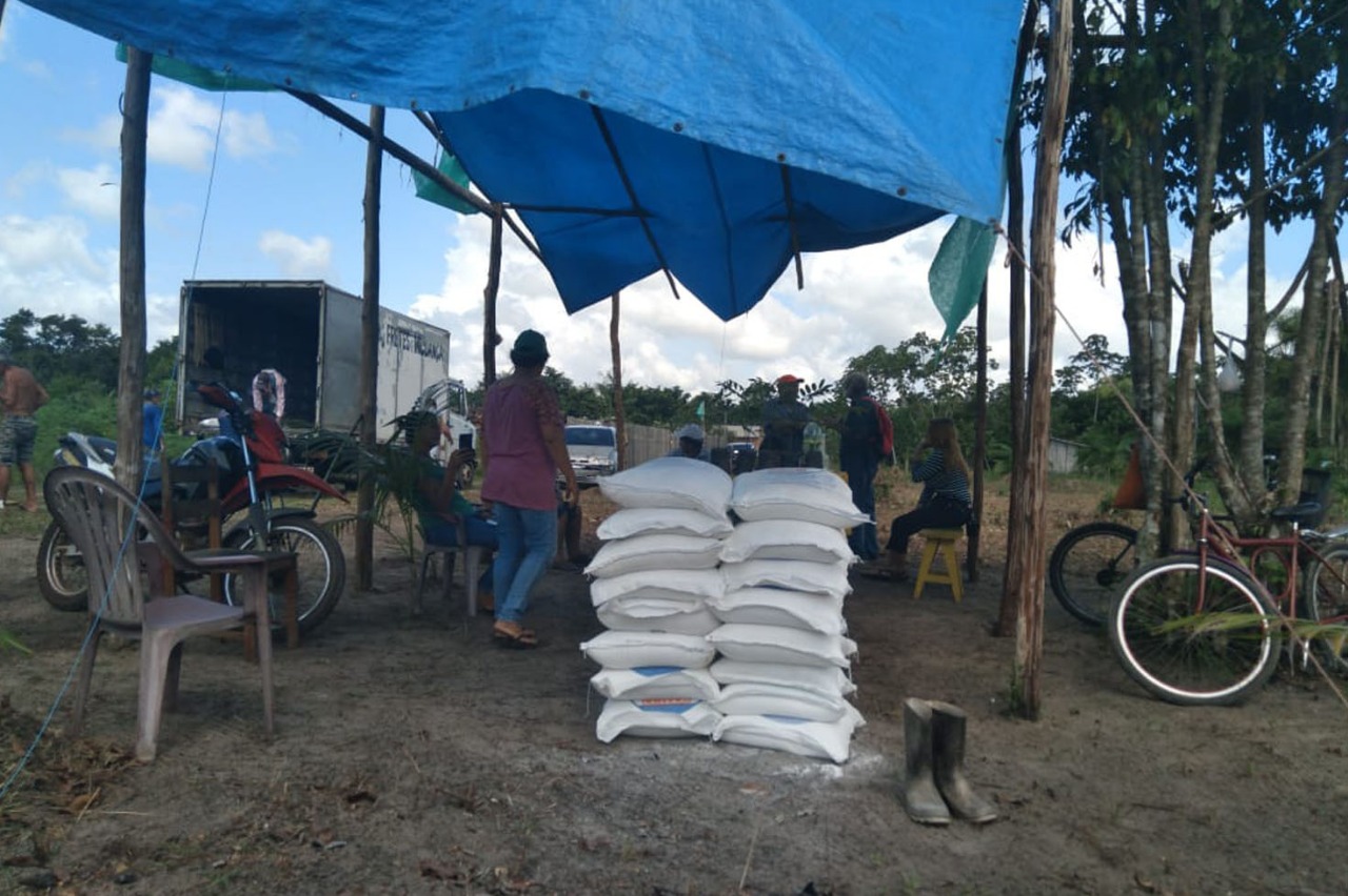 Agricultores em capacitação